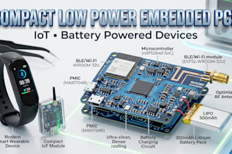 design compact low power embedded pcb for iot and battery devices
