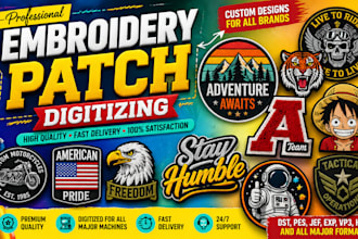 do custom patch embroidery, tactical patch design, fashion logo patch, hat patch