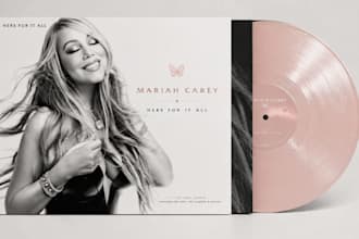 design modern album artwork cover for spotify and music promotion