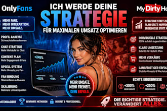 deine onlyfans und mdh strategie für maximalen umsatz optimieren