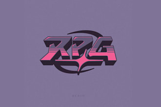 design retro game store city pop logo