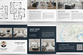 design, redesign real estate presentation, booklet brochure, offering memorandum