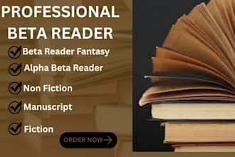 alpha beta read your fantasy fiction nonfiction manuscript