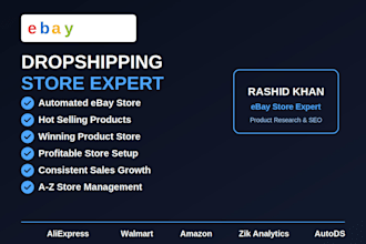 manage your ebay store and ebay dropshipping professionally
