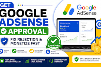 google adsense approval, adsense setup, fix adsense issues fast