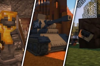 develop custom minecraft java mods, plugin and addons, for java or bedrock