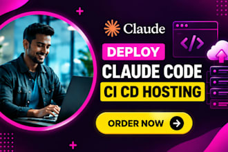 deploy claude code ci cd hosting claude code website setup fix broken deployment