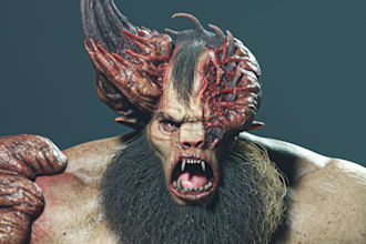 3d monster 3d creatures 3d dragon monster 3d alien 3d monster truck body shell