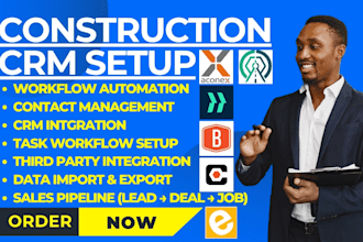 setup aconex builterra fieldpulse letsbuild esub buildbook procore acculynx cmic