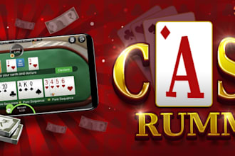 design and develop multiplayer poker, rummy, teen patti and blackjack games