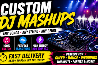 mix your songs into a seamless dj megamix or mashup