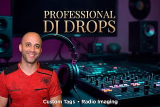 record professional dj drops, tags, and hype voiceovers
