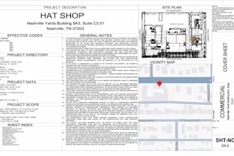 do permit drawings with renderings