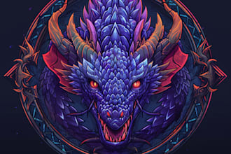 design a custom fantasy logo