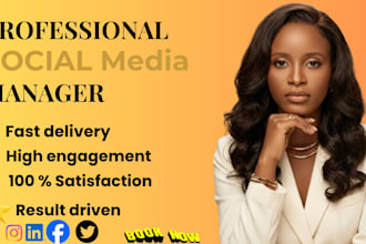 be your social media marketing manager social media manager ugc content
