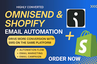 setup omnisend email sms automation and shopify marketing integration newsletter