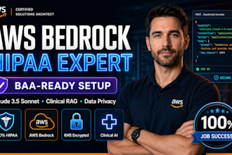aws bedrock developer AWS ai backend AWS llm AWS bedrock hipaa medical chatbot
