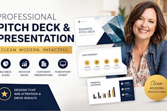business presentation powerpoint design, corporate slides consulting style clean