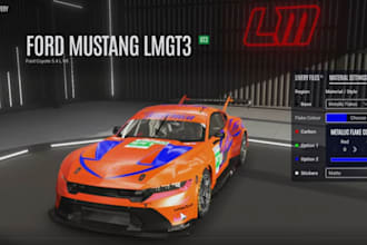 make liveries for iracing, assetto corsa, acc, ams2 and lmu