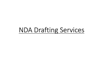 draft non disclosure agreement