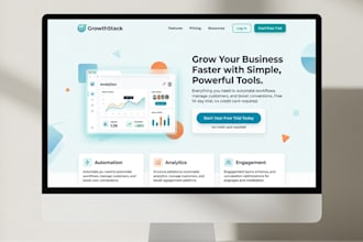 create landing page UI UX that converts