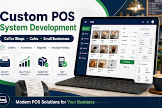 build a custom pos system for coffee shops