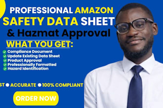 format and refine safety data documents for amazon compliance