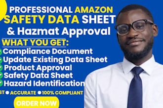 format and refine safety data documents for amazon compliance