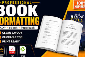 ghostwriter for amazon kindle nonfiction ebooks KDP book writing and formatting