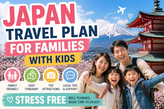 create japan travel plans for families with kids
