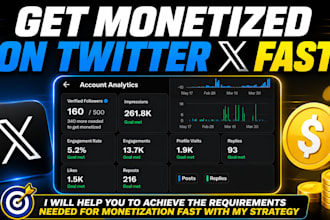 monetize your x account fast, x organic growth, twitter x monetization