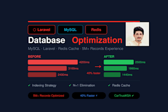 do mysql optimization, website speed issues