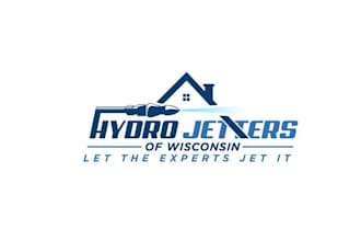 design a cool home logo for hydro jetting company