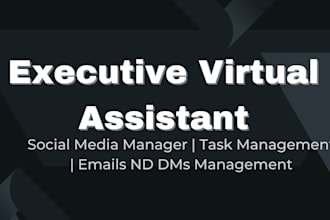executive social media VA creative assistant personal VA for busy entrepreneur