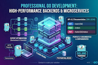 build a high performance backend API using go golang