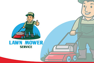 design high quality professional lawn care logo