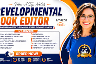 be children book editor, story plot dev, adventure teen, mg developmental editor