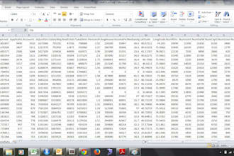 excel data cleaning, formatting and data analysis