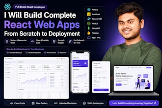 build a complete app from scratch to deployment