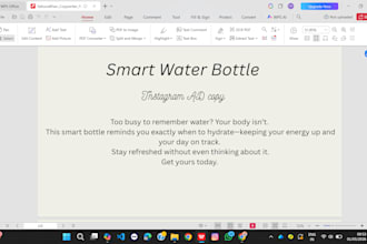 copywrite  with insta captions
