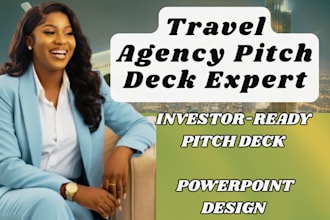 investor ready travel agency pitch deck travel agency tourism pitch deck PPT