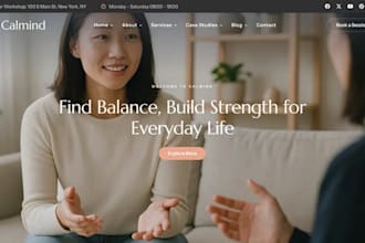 do health coach counselling shopify website