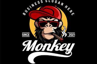 design creative smoking, vape, cigar, hookah, weed brand logo