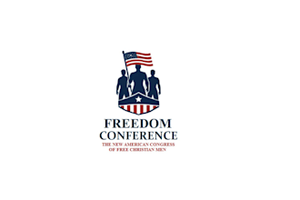 design unique freedom conference logo