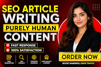 do SEO article writing, blog writing, blog post, content writer for website