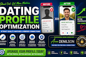 optimize your online dating profile for more matches, and verified connections