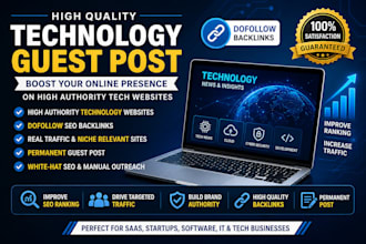 build powerfull tech backlinks with premium tech guest posts