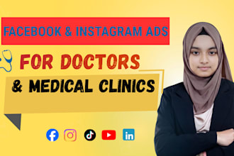 setup high converting facebook ads for general and  specialist doctors, clinics
