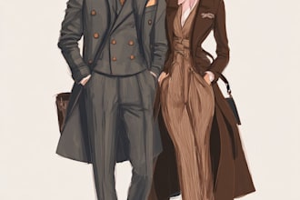 design your fashion collection and fashion illustrations