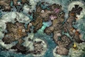 draw game fantasy world map dnd city map rpg travel map illustration minimalist
